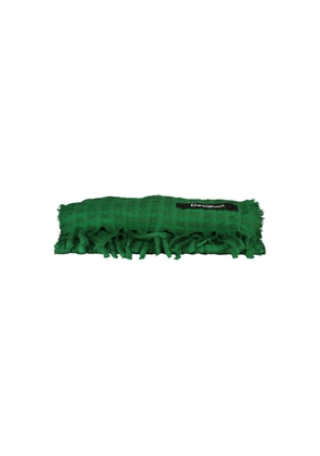 Green Polyester Scarf