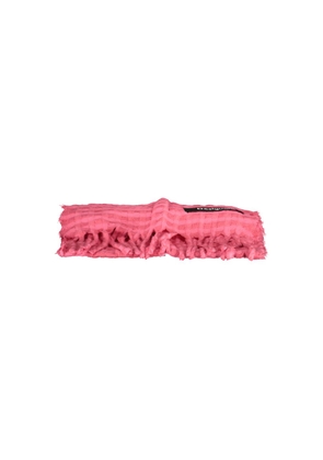 Pink Polyester Scarf