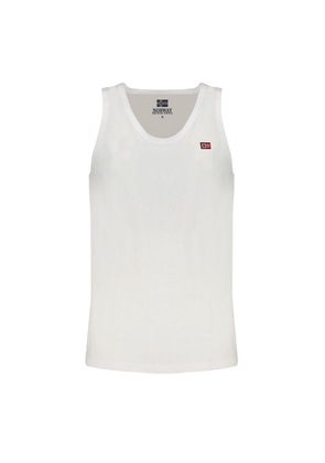 White Cotton Shirt - M