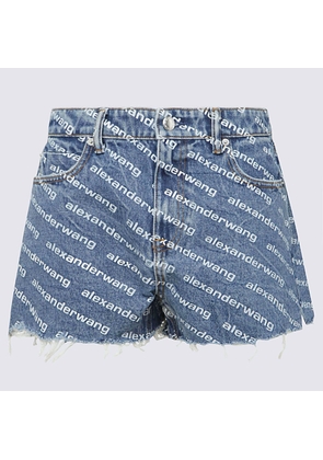 Alexander Wang Blue Cotton Shorts