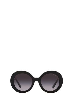 Miu Miu Eyewear Mu 11Ys Black Sunglasses