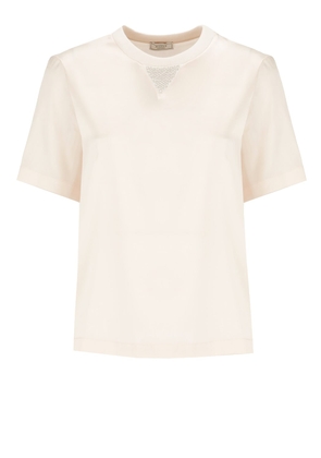 Peserico Silk And Cotton T-Shirt