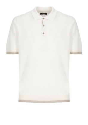 Peserico Linen And Cotton Polo Shirt