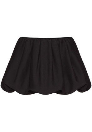 Valentino Garavani Crepe Couture silk miniskirt - Black