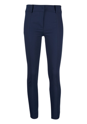Patrizia Pepe tailored-style mid-rise trousers - Blue