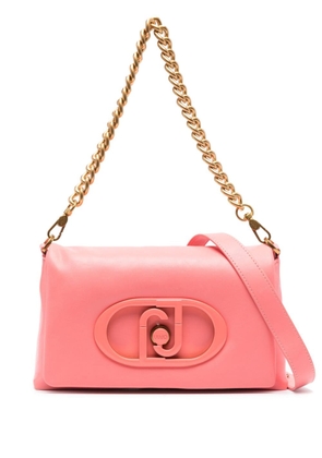LIU JO logo-lettering shoulder bag - Pink