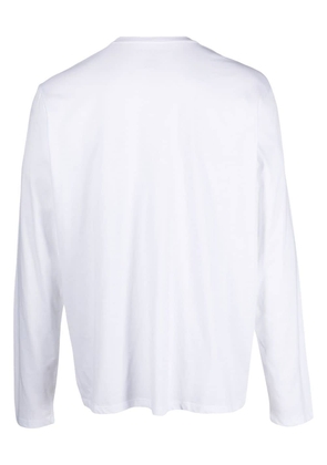 Majestic Filatures round-neck long-sleeve T-shirt - White