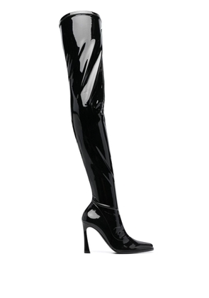 Magda Butrym Retro 110mm thigh-high boots - Black