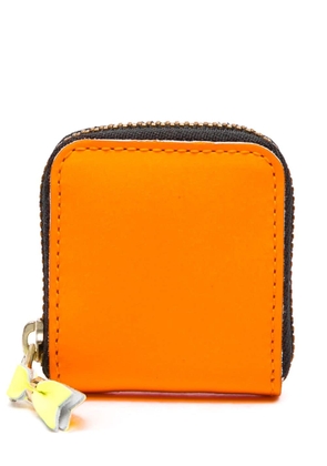 Comme Des Garçons Wallet Super Fluo leather wallet - Orange