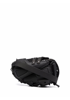 Innerraum panelled-detail shoulder bag - Black