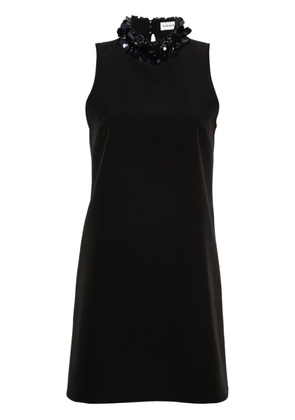 P.A.R.O.S.H. sequin-embellished column dress - Black