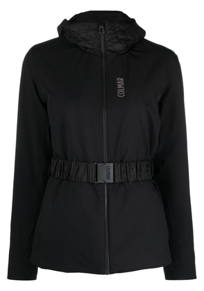 Colmar belted hooded ski jacket - Black