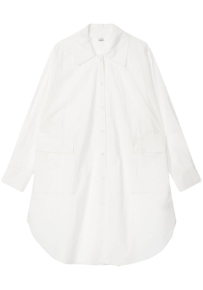 STUDIO TOMBOY spread-collar cotton shirt - White