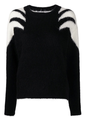 RTA oversized crewneck sweater - Black