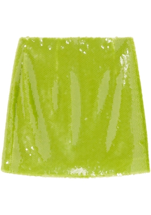 16Arlington Este sequin-design mini skirt - Green