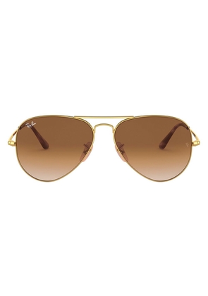 Ray-Ban aviator frame sunglasses - Brown