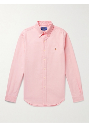 Polo Ralph Lauren - Slim-Fit Button-Down Collar Cotton Oxford Shirt - Men - Pink - XS