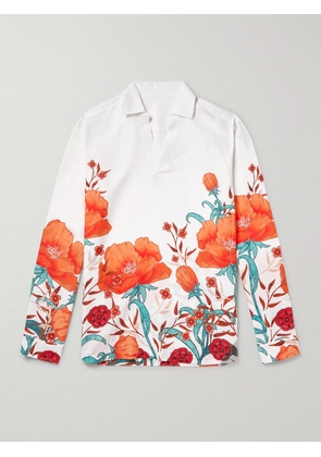 Orlebar Brown - La DoubleJ Floral-Print Lyocell Shirt - Men - Multi - M