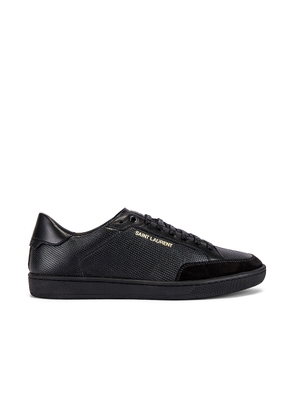Saint Laurent SL/10 Low Top Sneaker in Black - Black. Size 44 (also in 41, 42, 43, 45).