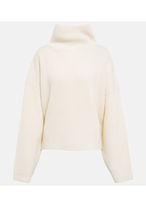 Toteme Ribbed-knit wool-blend sweater