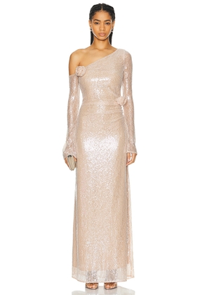 LPA Aniella Gown in Champagne - Nude. Size XS (also in ).