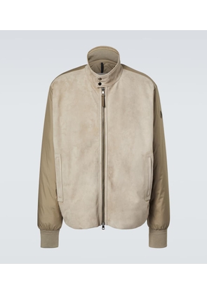 Moncler Lountere leather jacket