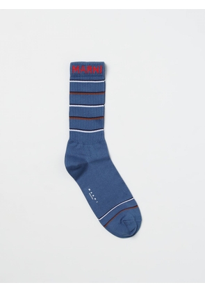 Socks MARNI Men color Gnawed Blue