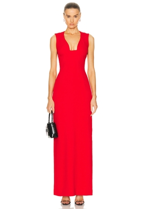 Givenchy Vase Long Dress in Vermilion - Red. Size 38 (also in ).