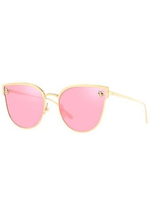 Cartier Pink Cat Eye Ladies Sunglasses CT0198S 004 59