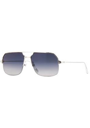 Cartier Blue Gradient Flash Navigator Mens Sunglasses CT0230S 004 59