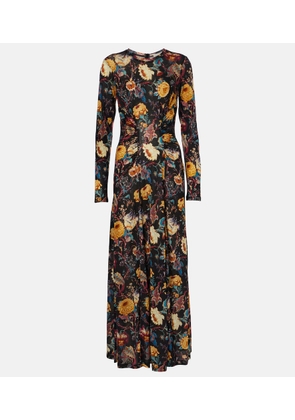 Ulla Johnson Ceryse floral jersey maxi dress