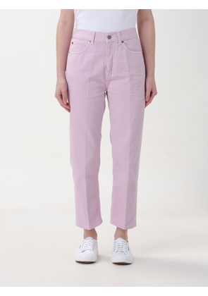 Pants DONDUP Woman color Pink