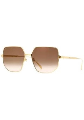 Cartier Brown Gradient Flash Geometric Ladies Sunglasses CT0327S 002 58