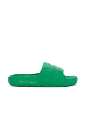 adidas Originals Adilette 22 in Green - Green. Size 6 (also in 10, 11).