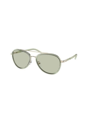 Tory Burch Solid Mint Pilot Ladies Sunglasses TY6089 3307/2 57