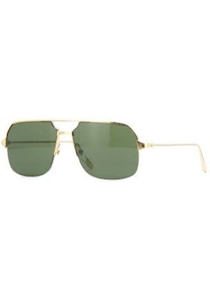 Cartier Green Navigator Mens Sunglasses CT0230S 002 59