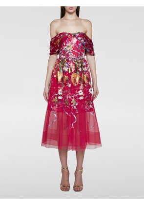 Dress MARCHESA NOTTE Woman color Fuchsia