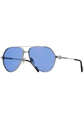 Cartier Blue Flash Pilot Mens Sunglasses CT0303S 003 61