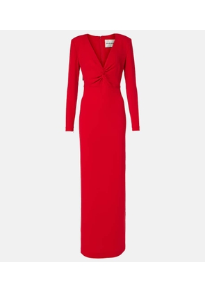 Roland Mouret Gathered cady gown