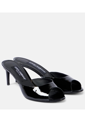 Dolce&Gabbana Patent leather sandals