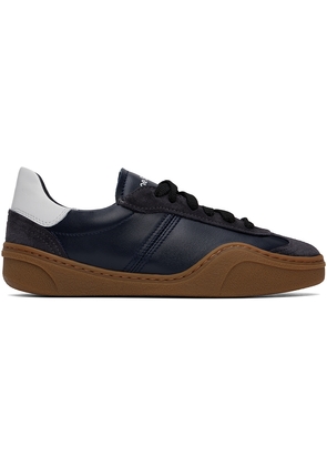 Acne Studios Navy Lace-Up Sneakers