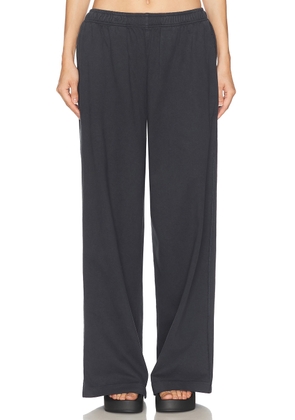Acne Studios Midweight Sweatpant in Black - Black. Size L (also in M, S, XS).