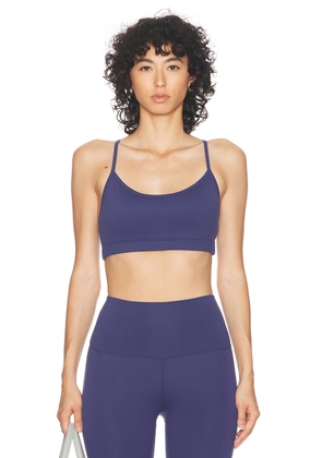 YEAR OF OURS Studio Bralette in Navy - Navy. Size L (also in M, S, XS).