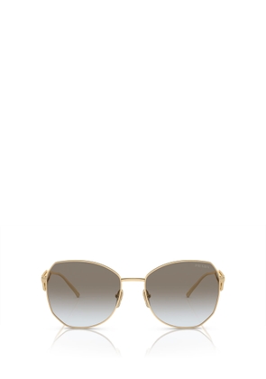 Prada Eyewear Pr 57ys Pale Gold Sunglasses