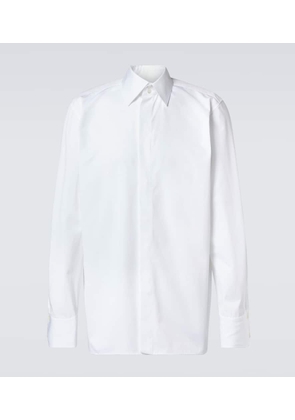Saint Laurent Cassandre cotton poplin shirt