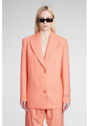 Off-White Tomboy Single-breasted Long-sleeved Blazer