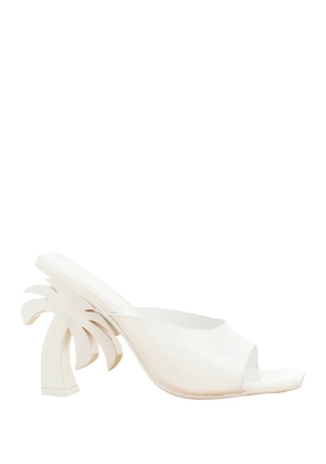 Palm Angels Palm Leather Heeled Sandals