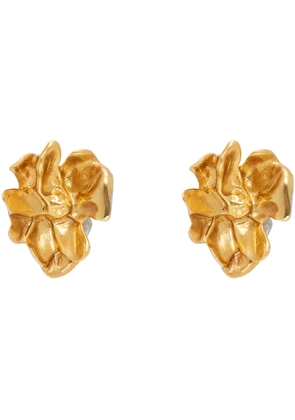 Marni Gold & Silver Flower Earrings