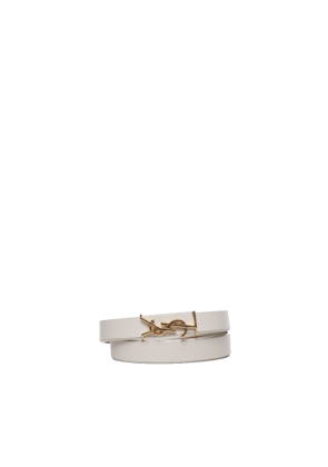 Saint Laurent Double Wrap Logo Bracelet