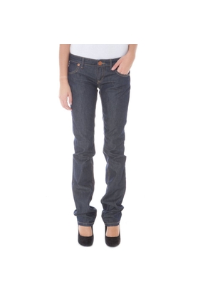 Blue Cotton Jeans & Pant - W24